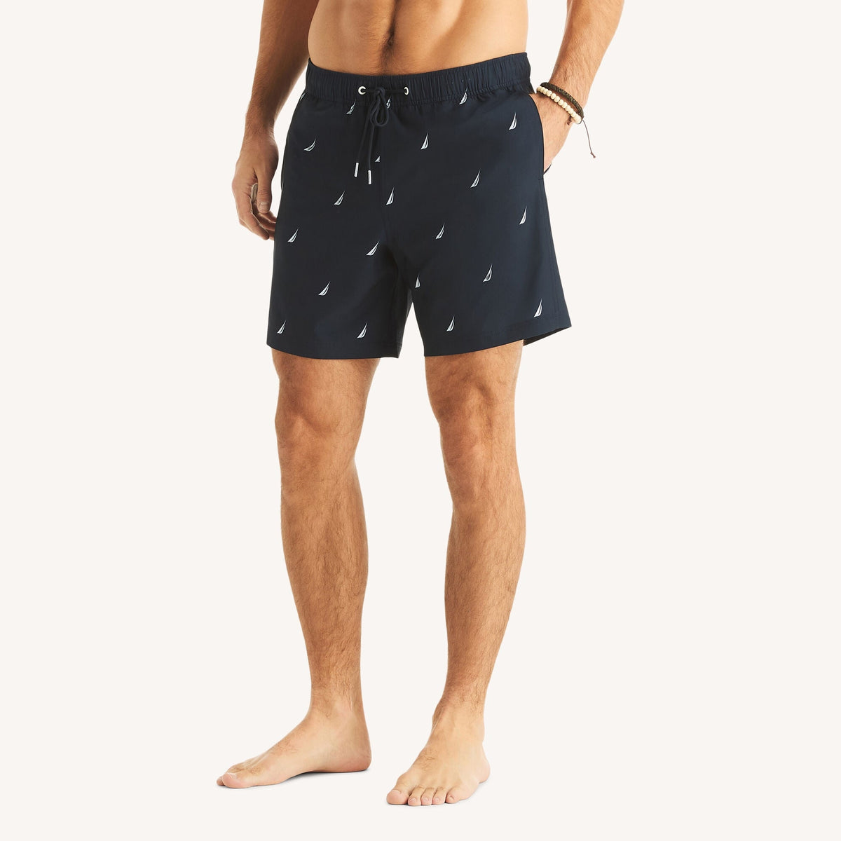 Vestido de baño de hombre con estampado