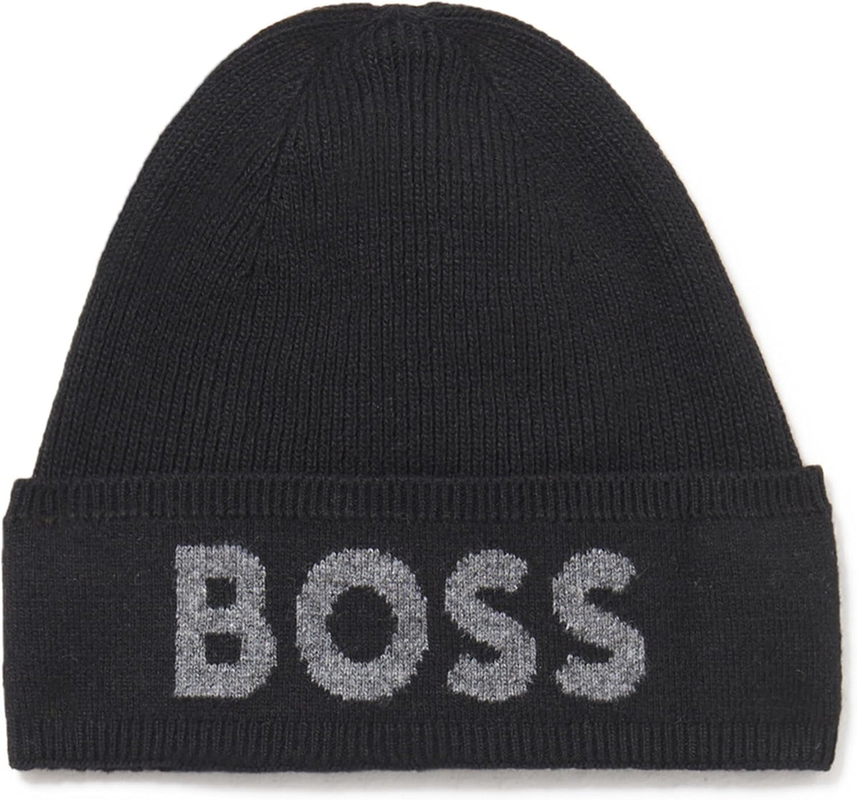 Gorro tejido de hombre color negro