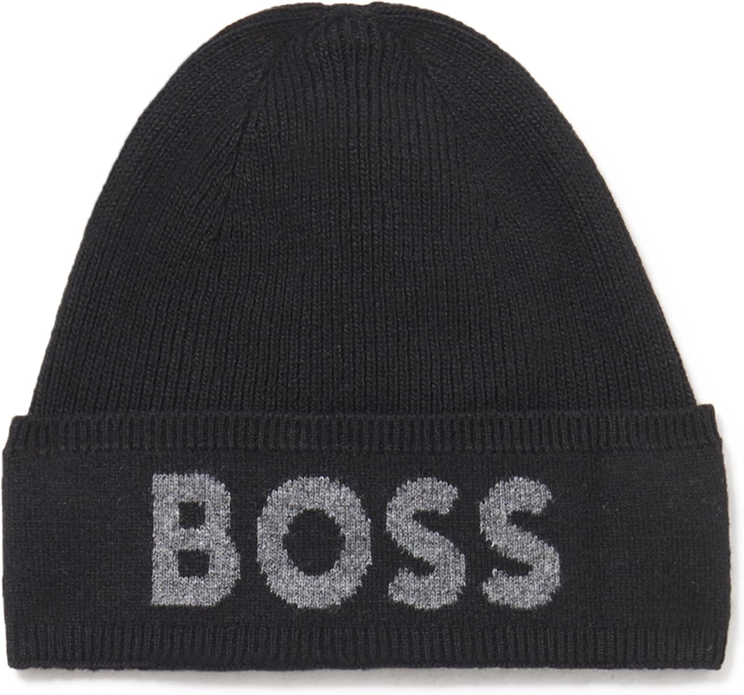 Gorro tejido de hombre color negro