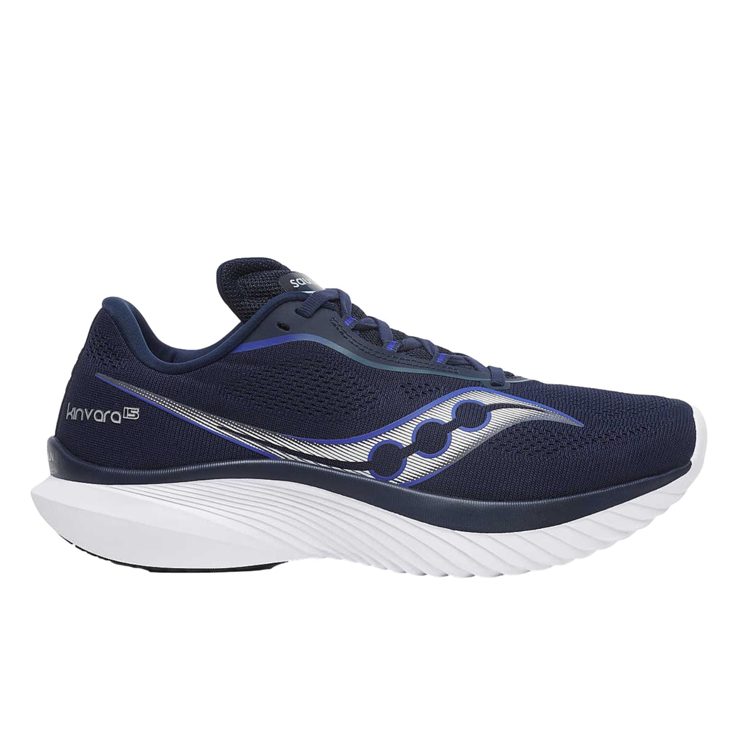 Calzado de hombre color azul marino y blanco