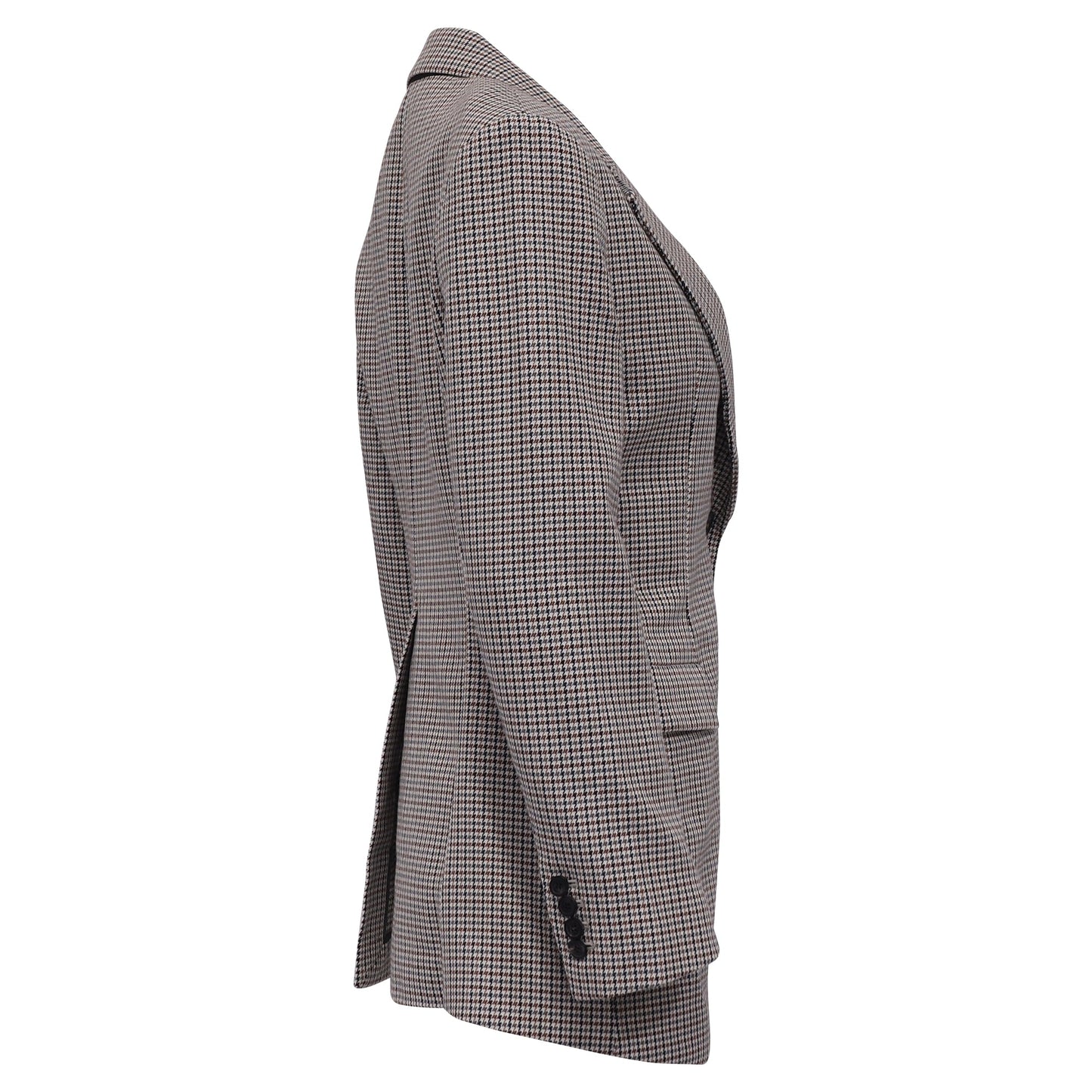 Blazer de algodón multicolor