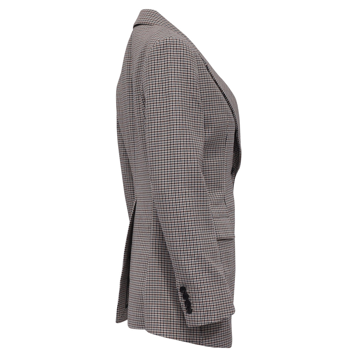 Blazer de algodón multicolor