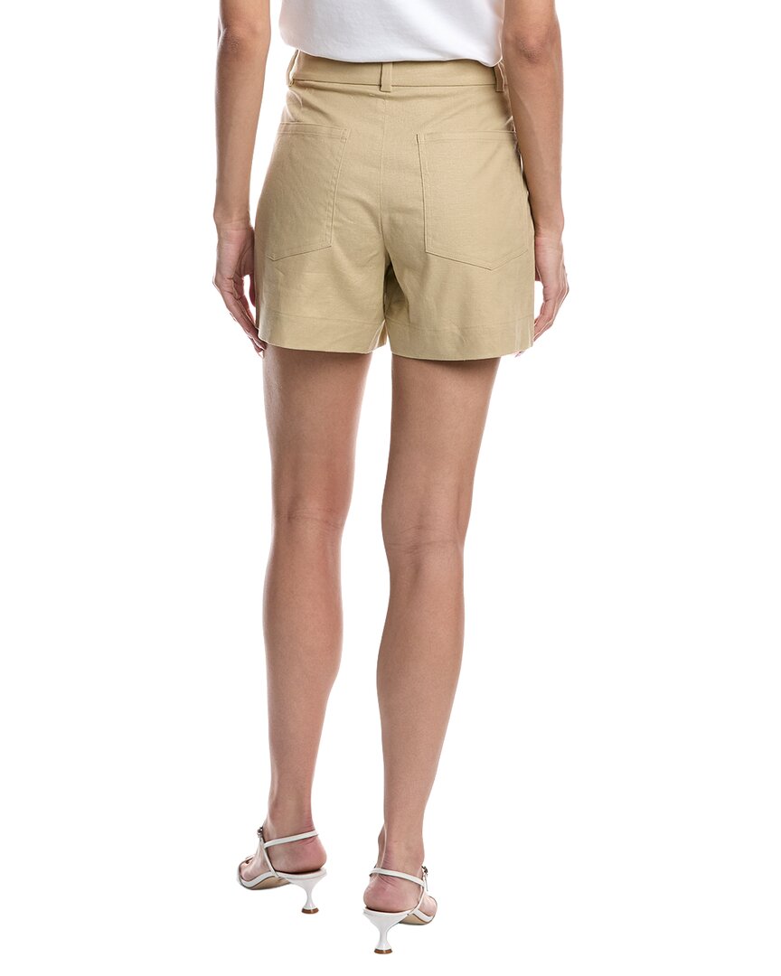 Short de mezcla de lino