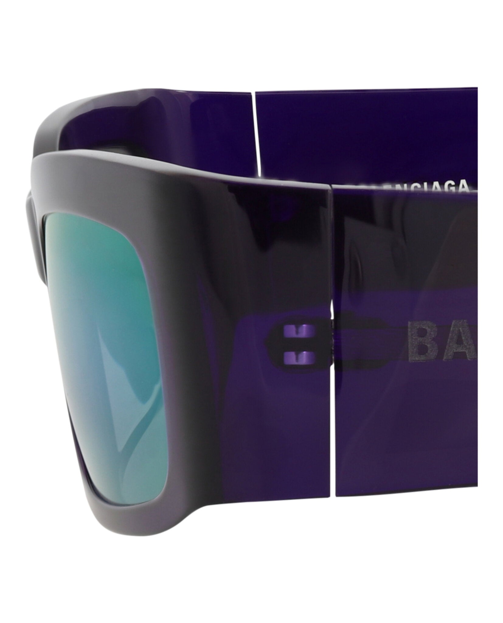 Gafas de sol de acetato de montura cuadrada