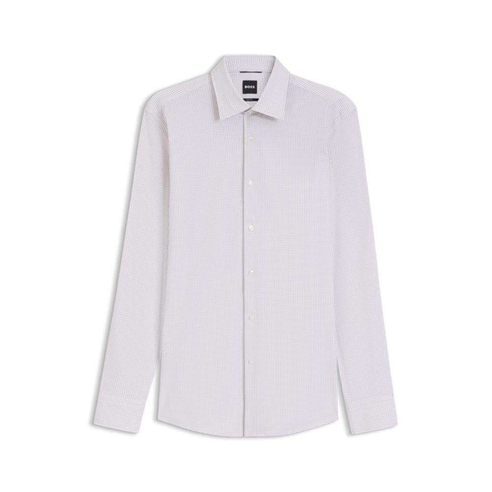 Camisa de corte ajustado con estampado
