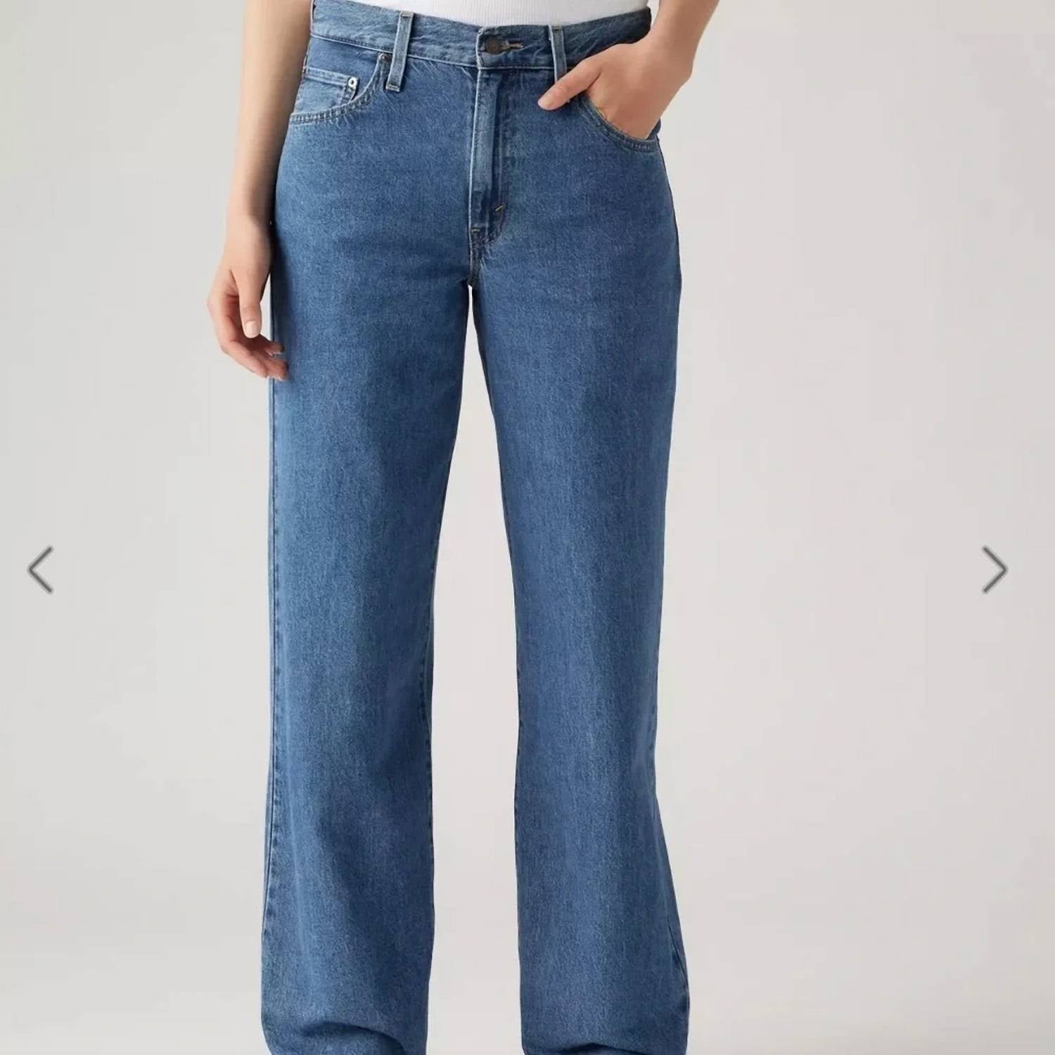 Jean color azul