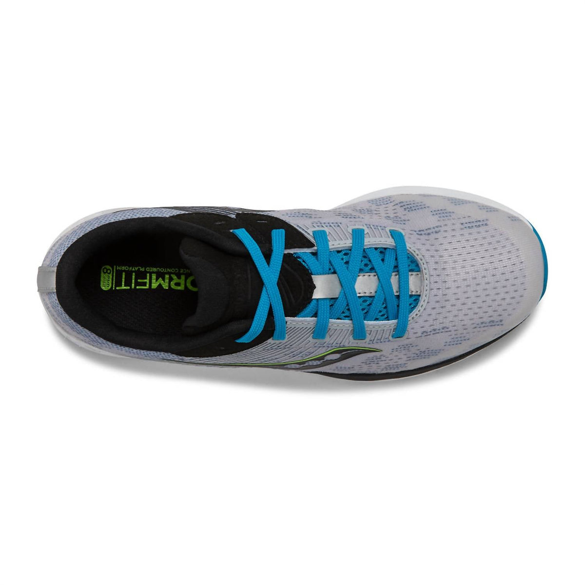 Tenis infantil color negro y azul