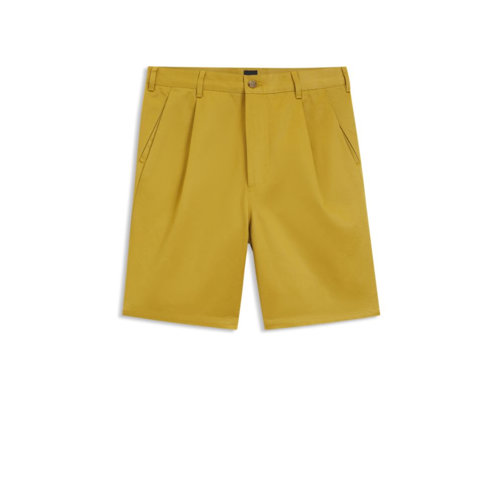 Short de algodón de corte amplio