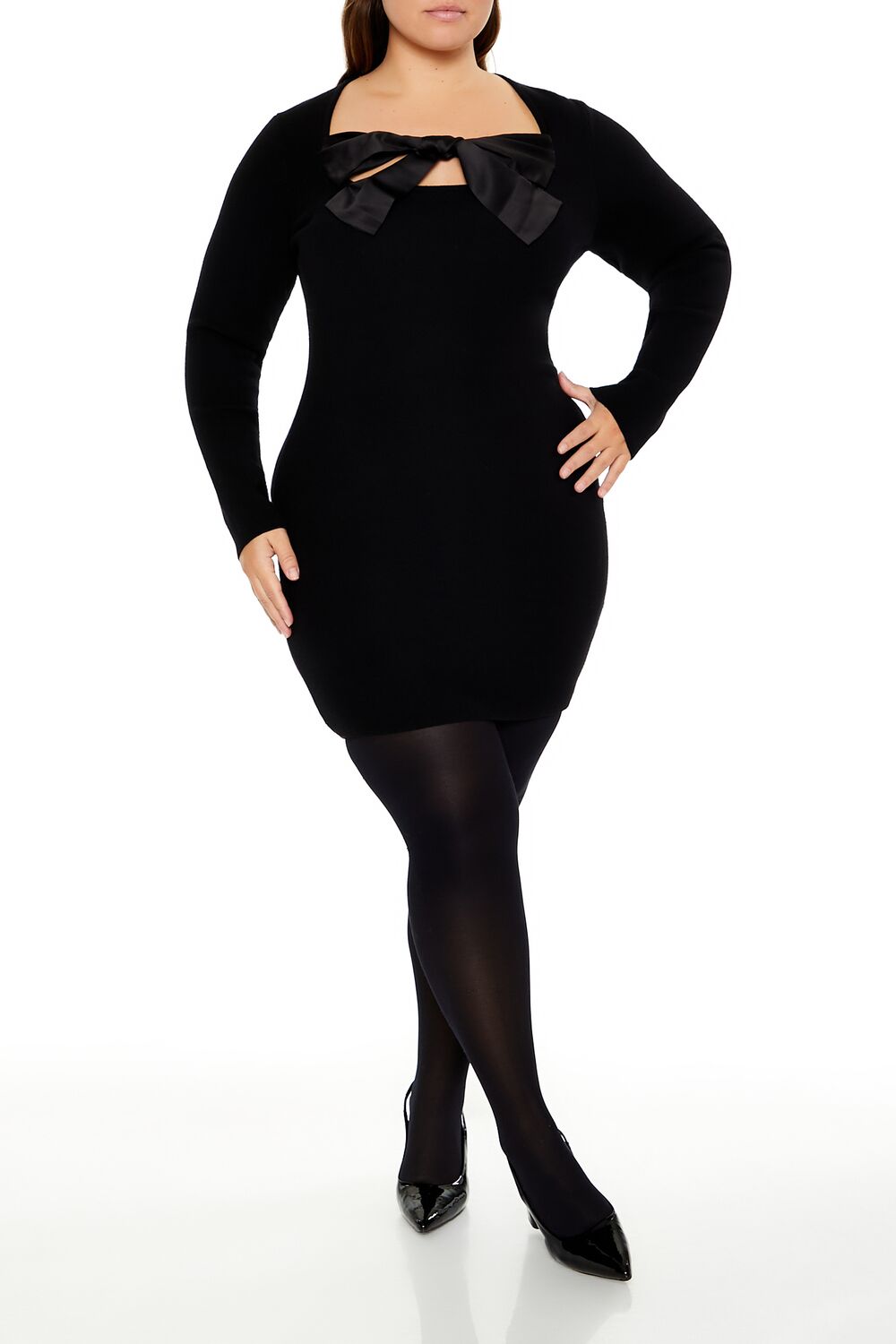 Vestido de satén corto