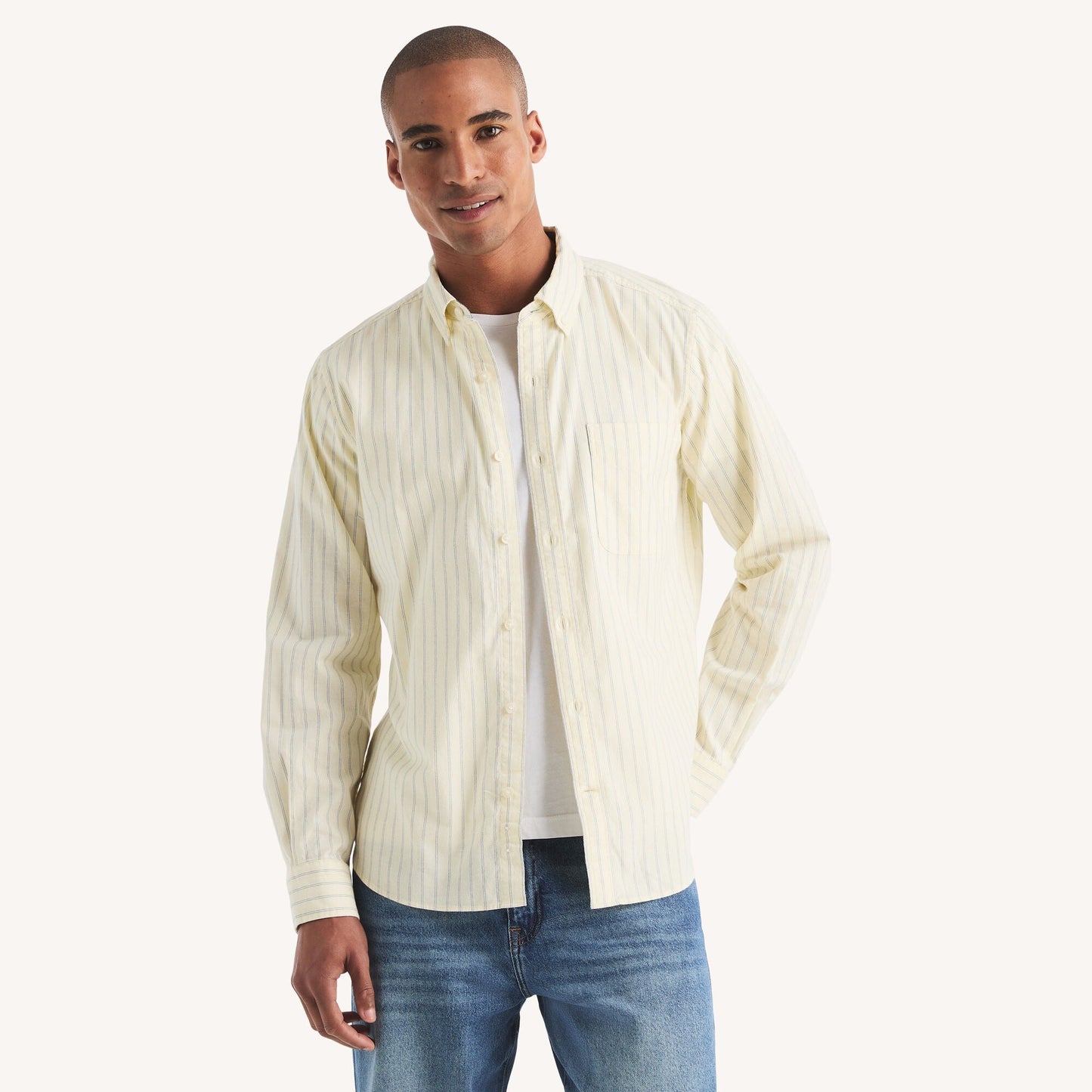 Camisa de hombre a rayas