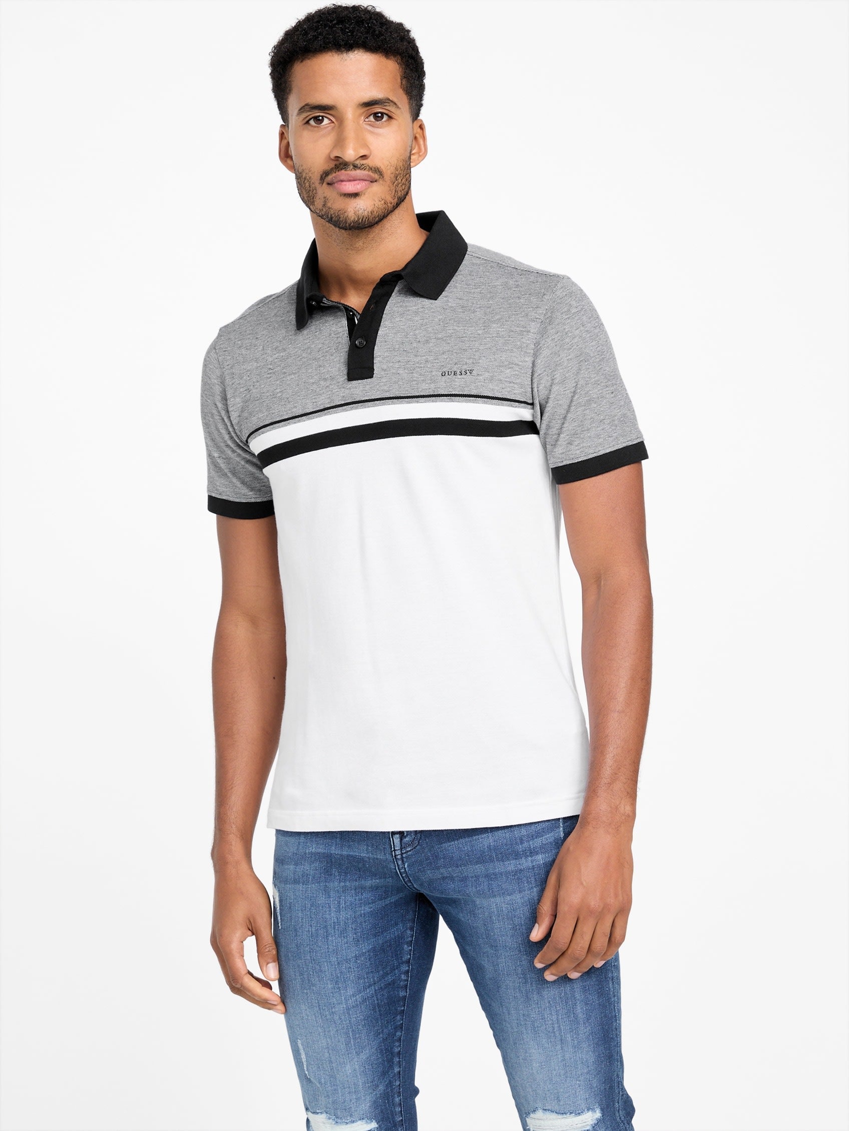 Polo a rayas