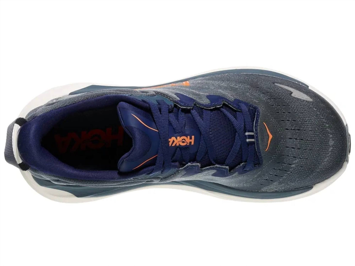 Tenis para correr de hombre color azul marino y azul