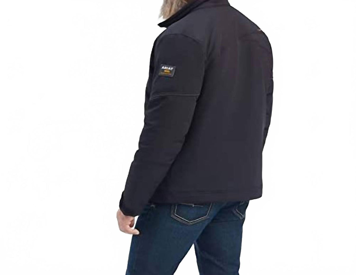 Chaqueta de hombre color negro