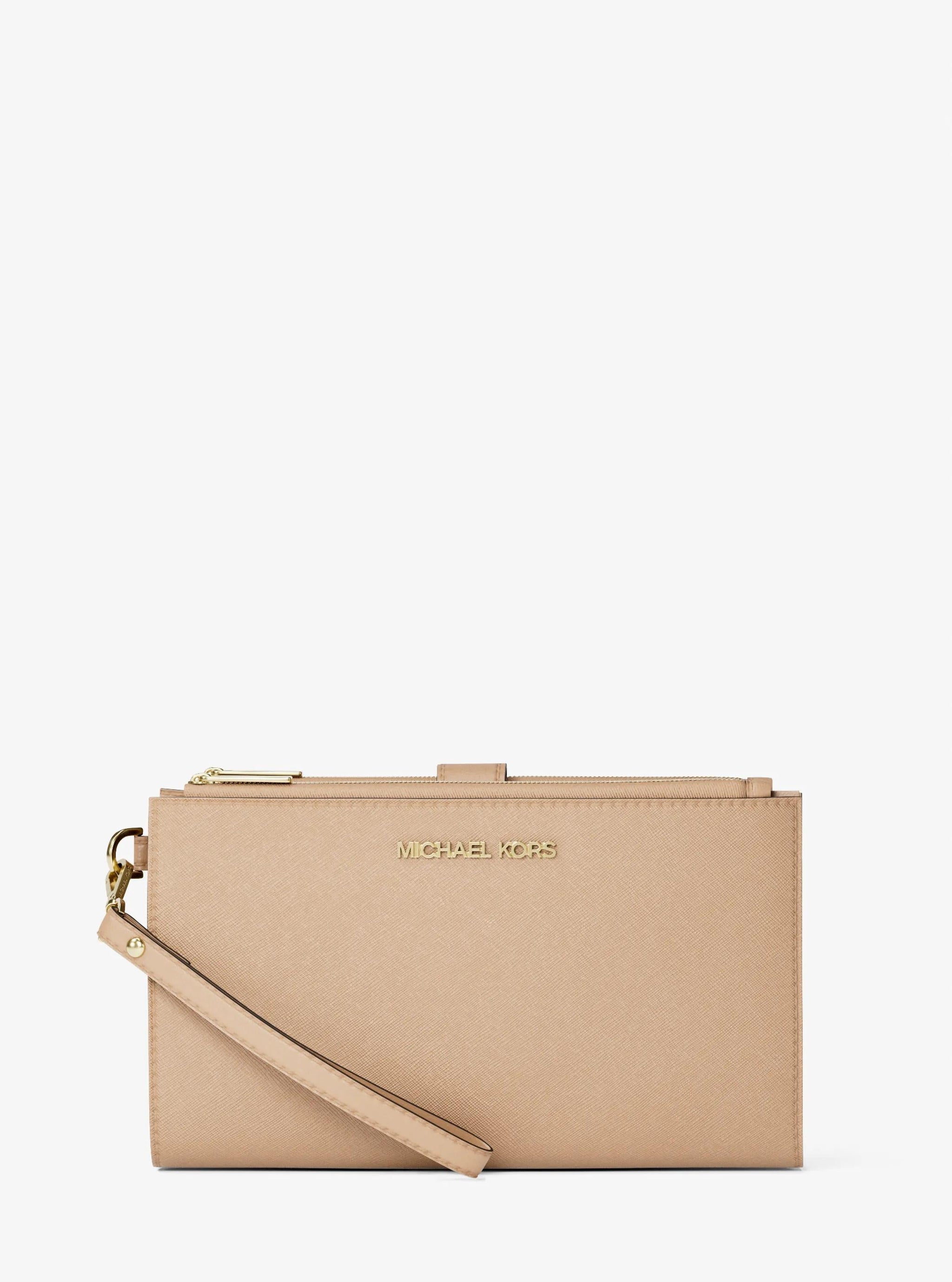 Bolso de muñeca de cuero