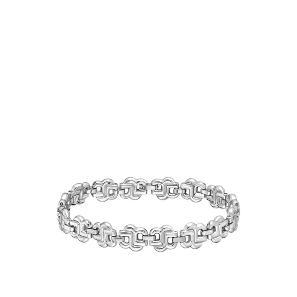 Pulsera color plateado