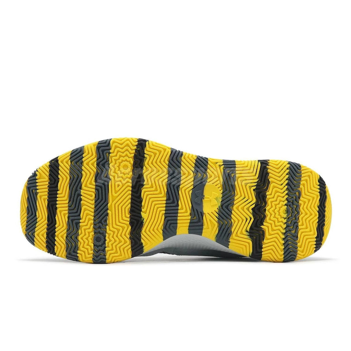 Zapatos de hombre color gris y amarillo