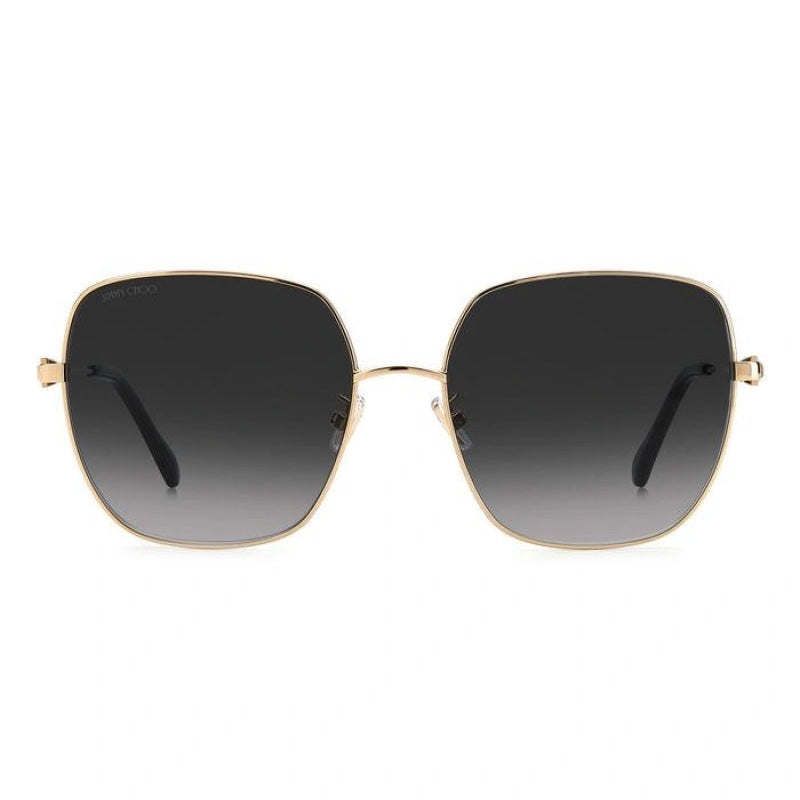 Gafas color negro y gris y dorado