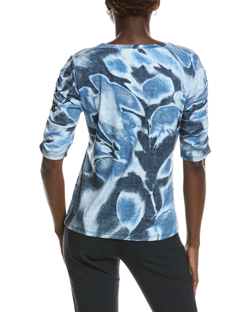 Top con estampado
