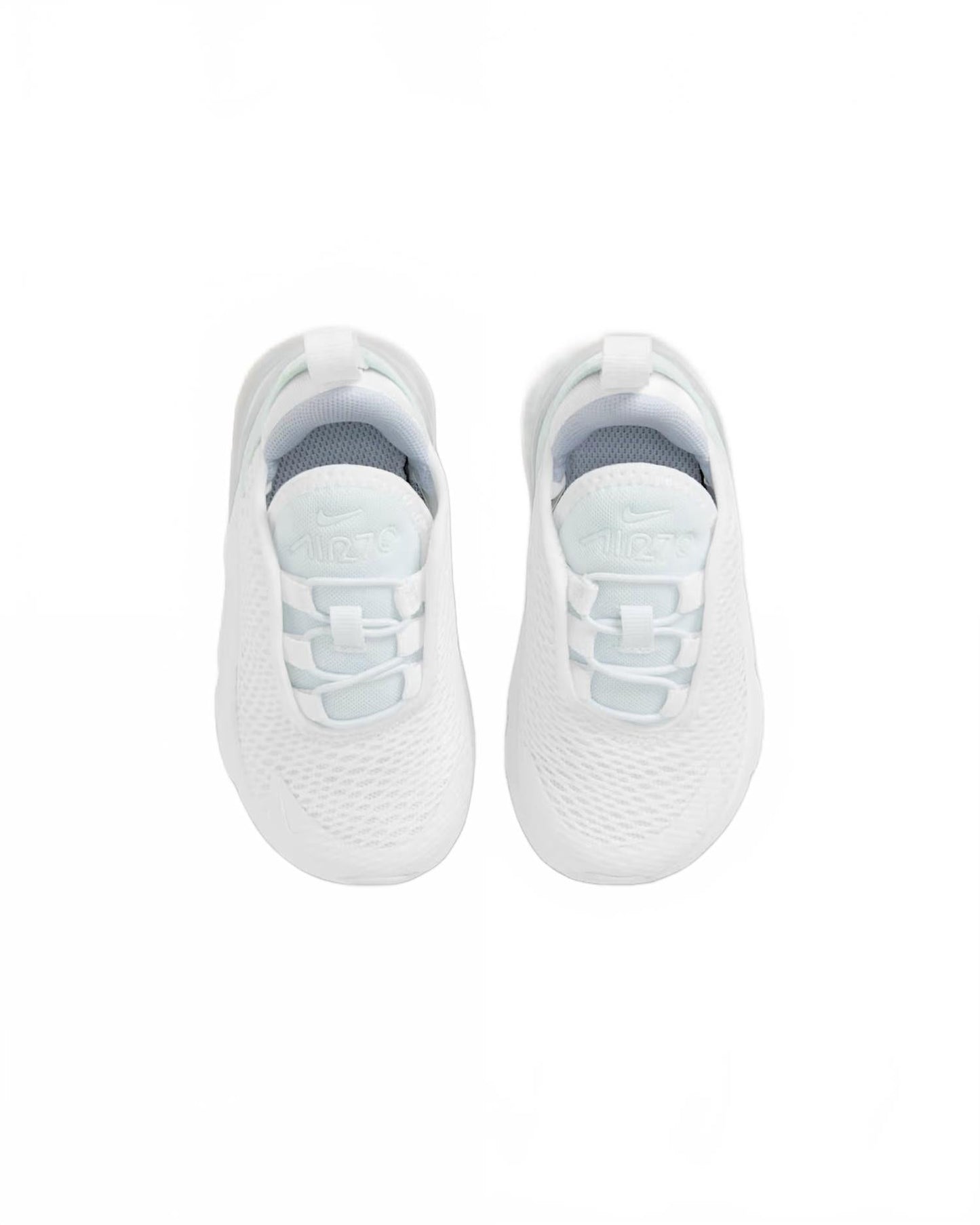 Zapatos para bebé color blanco y plateado