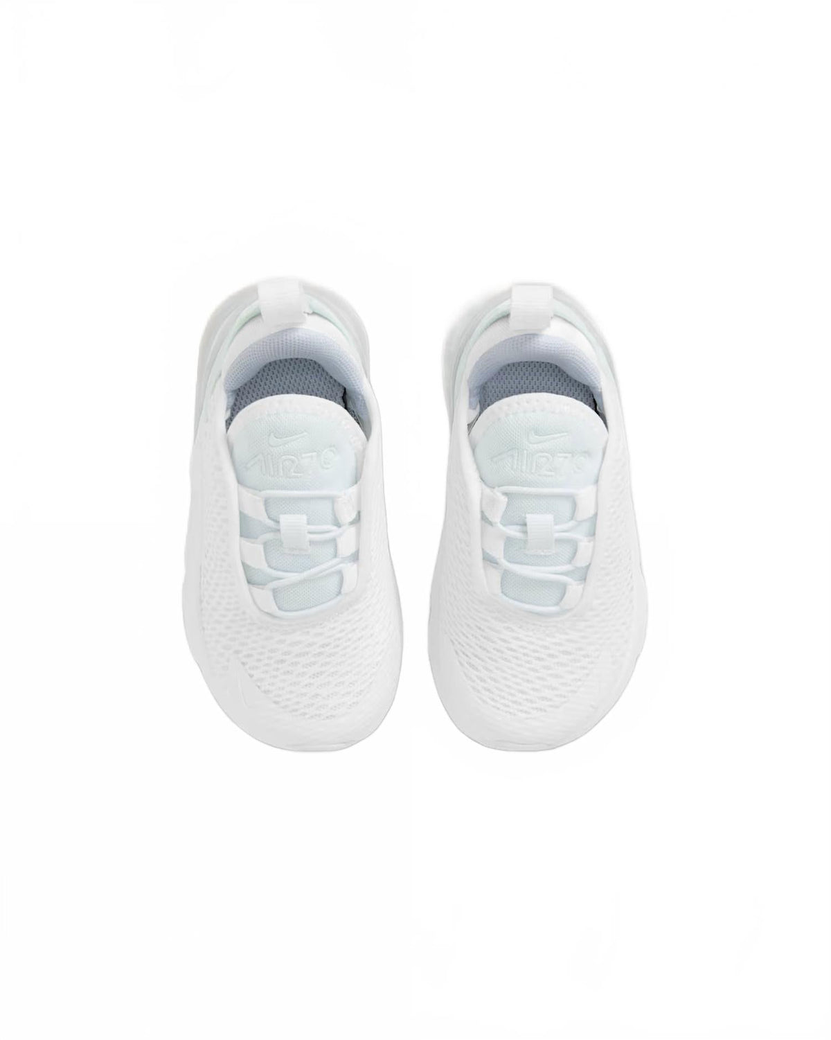 Zapatos para bebé color blanco y plateado