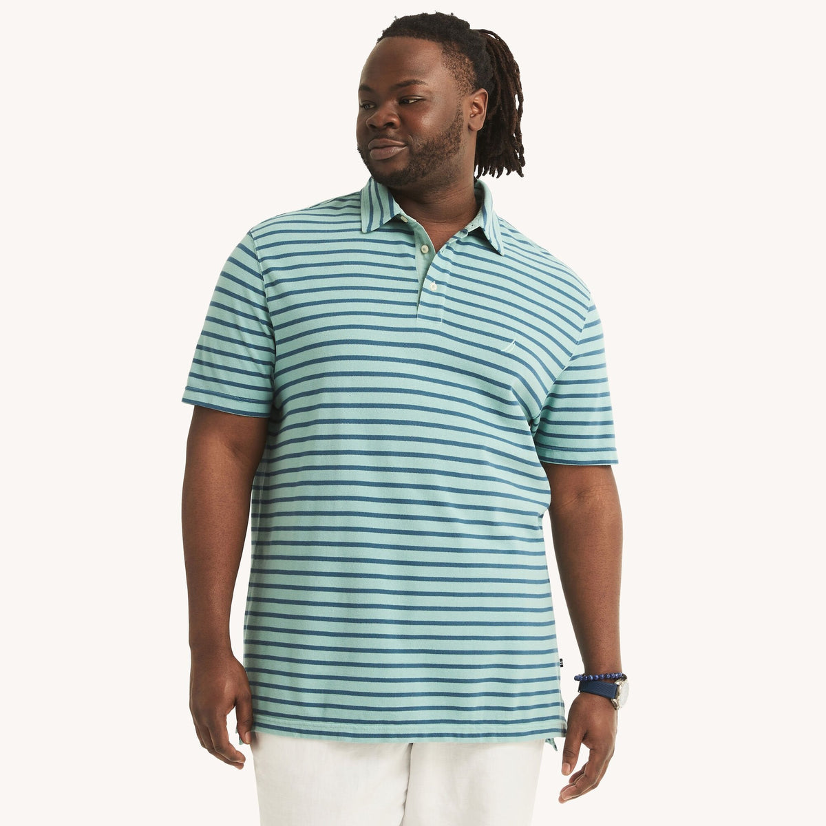 Polo de hombre a rayas