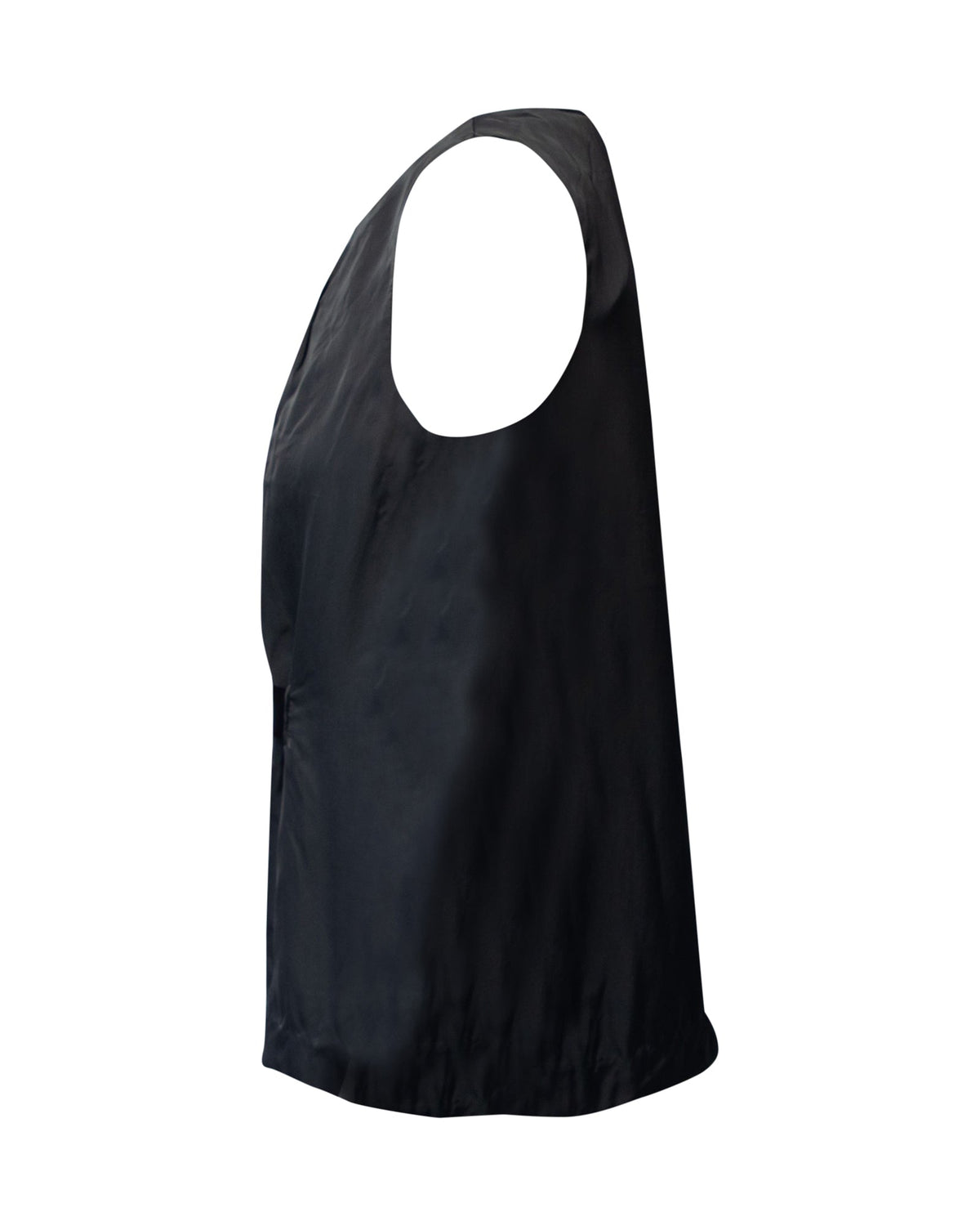 Blusa sin mangas color gris