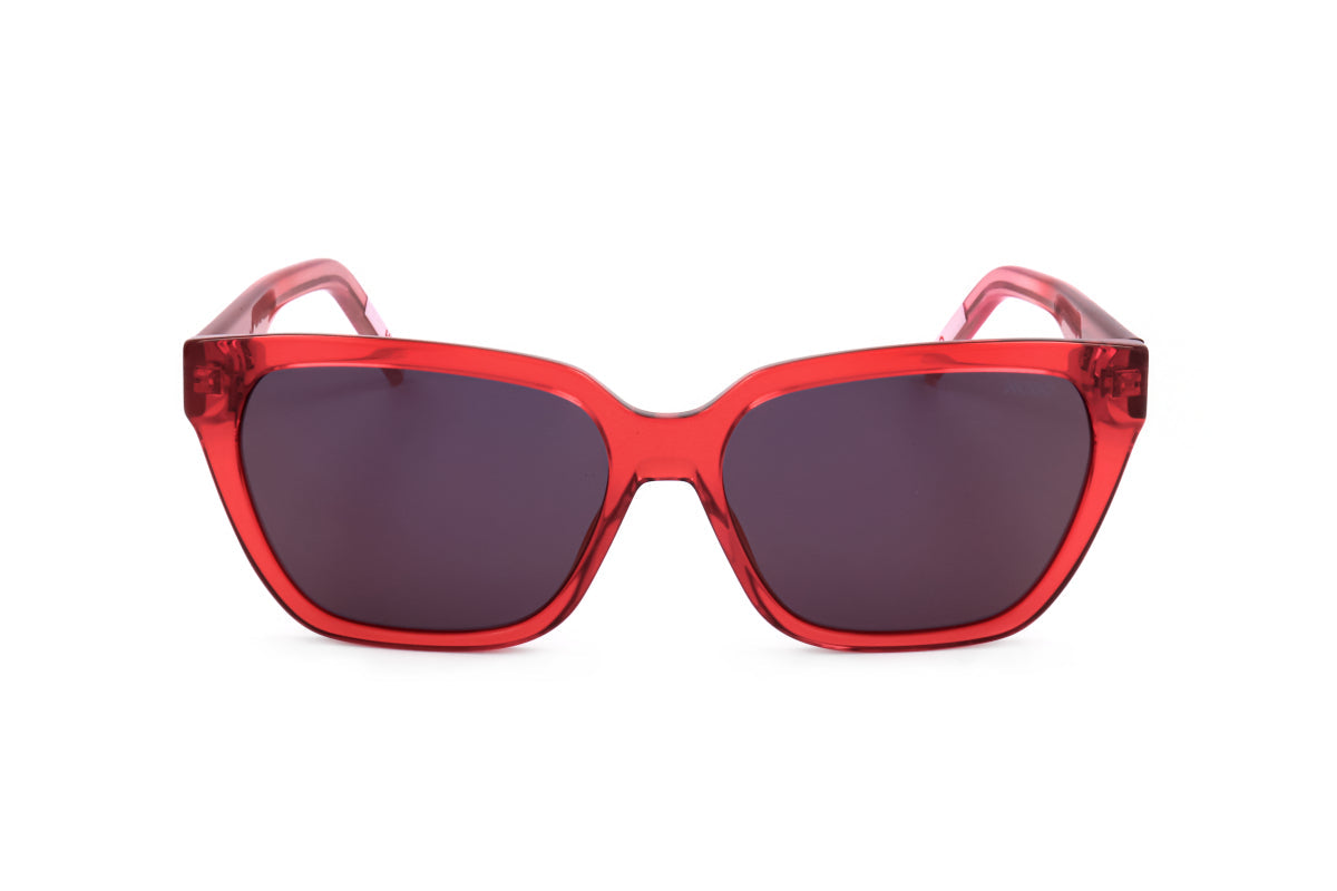 Gafas color rosado y rojo