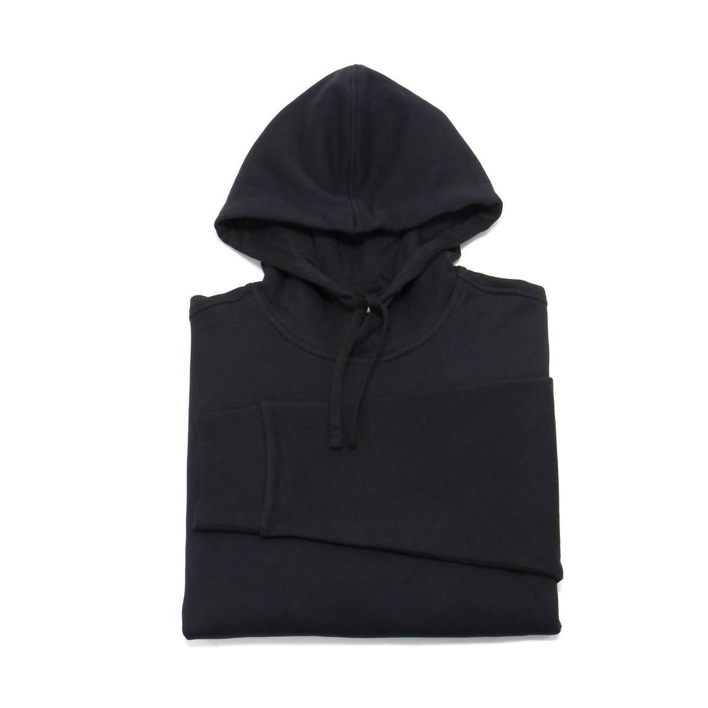 Buzo con capucha de hombre color negro