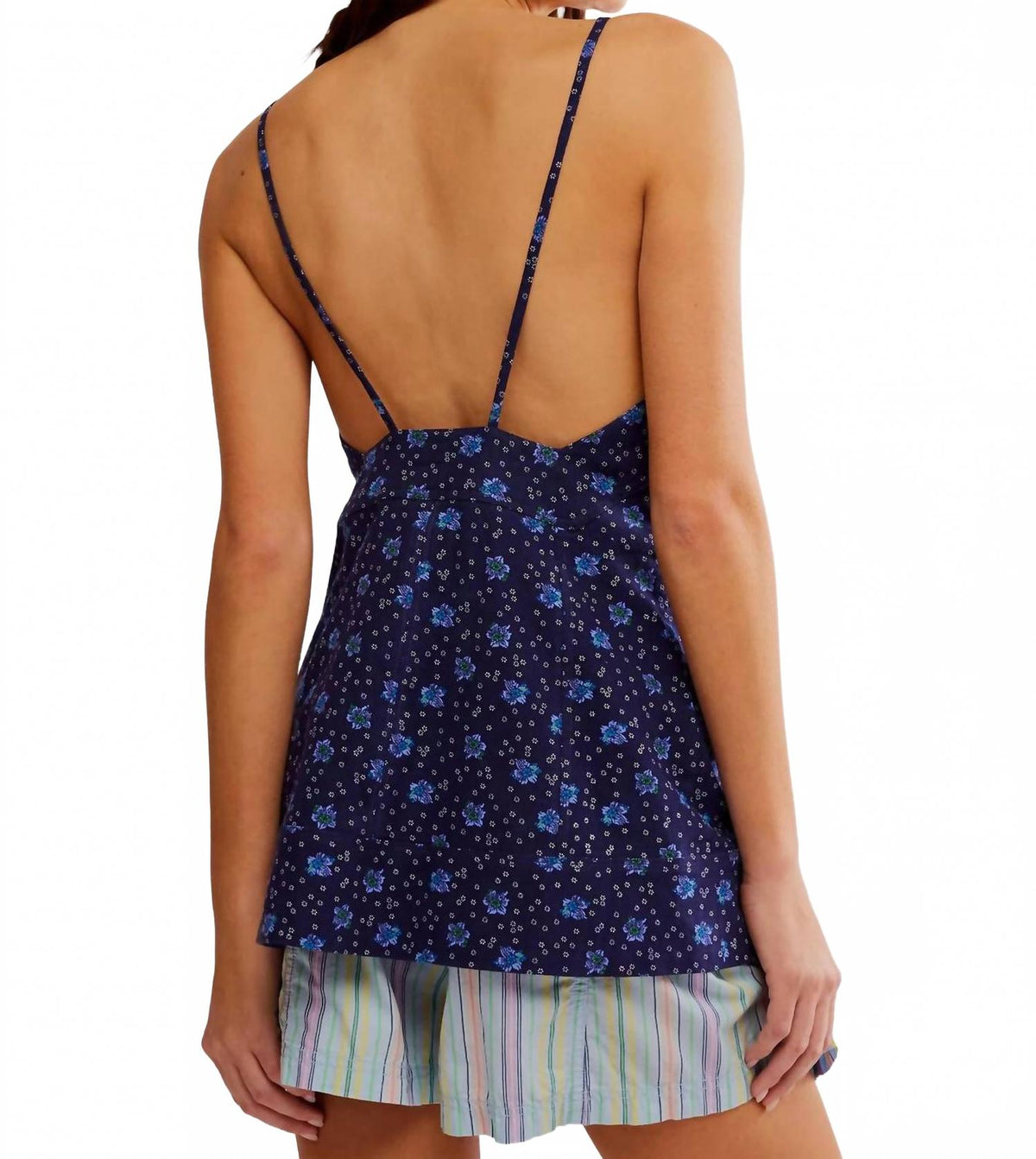 Blusón con estampado floral