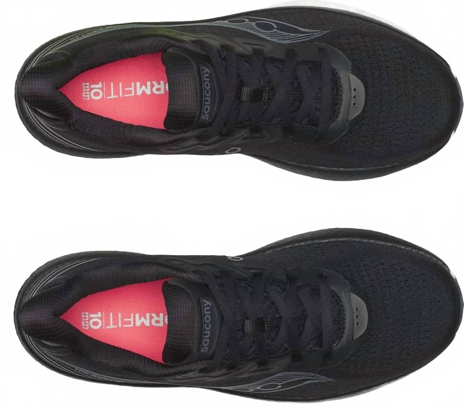 Tenis de mujer color negro y blanco