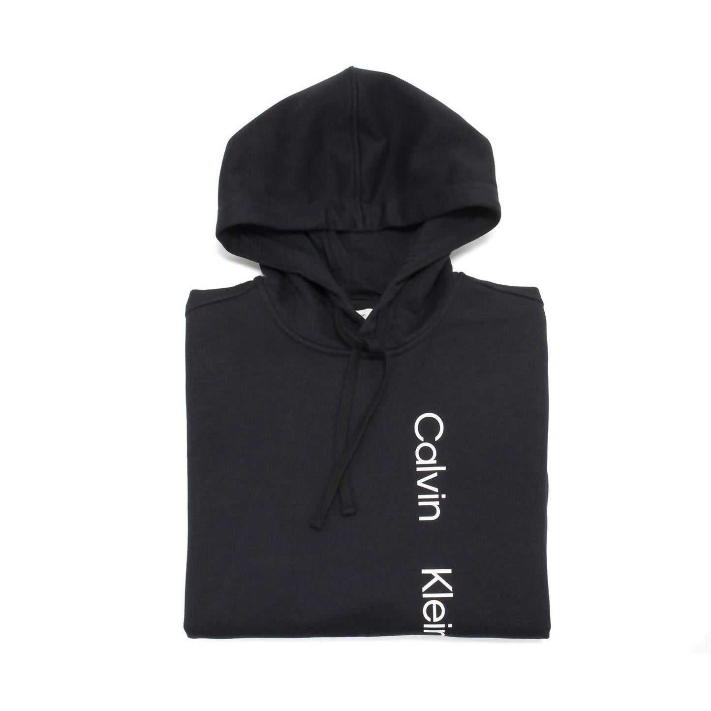 Buzo con capucha de hombre de manga larga color negro