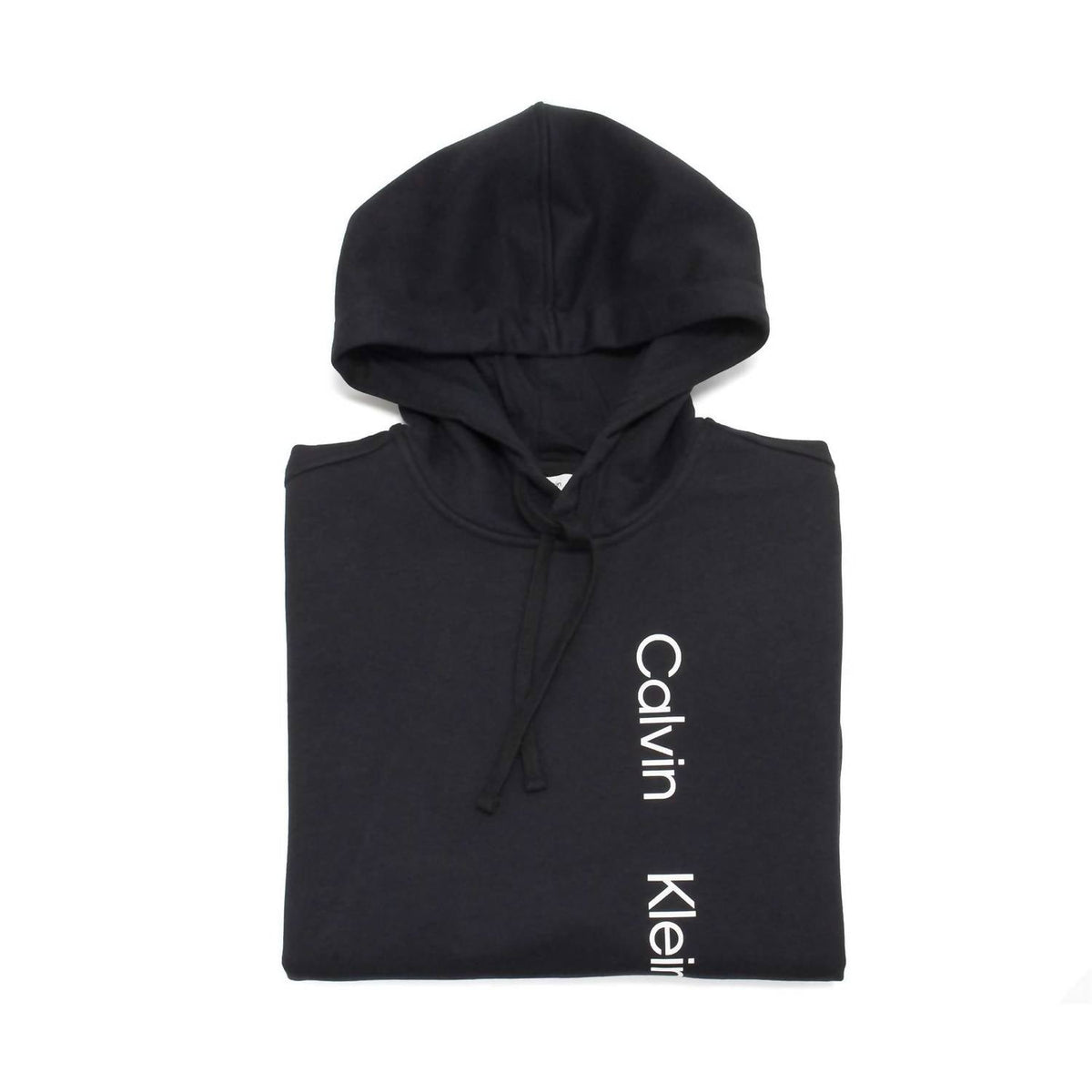 Buzo con capucha de hombre de manga larga color negro