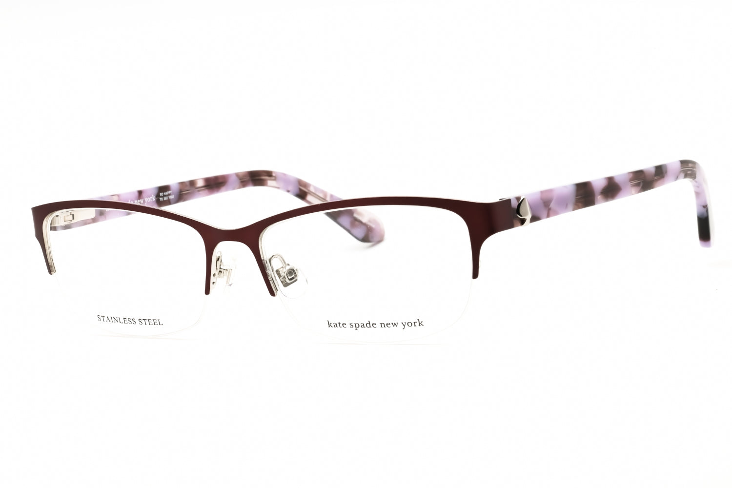 Montura para gafas de mujer 53 mm color violeta