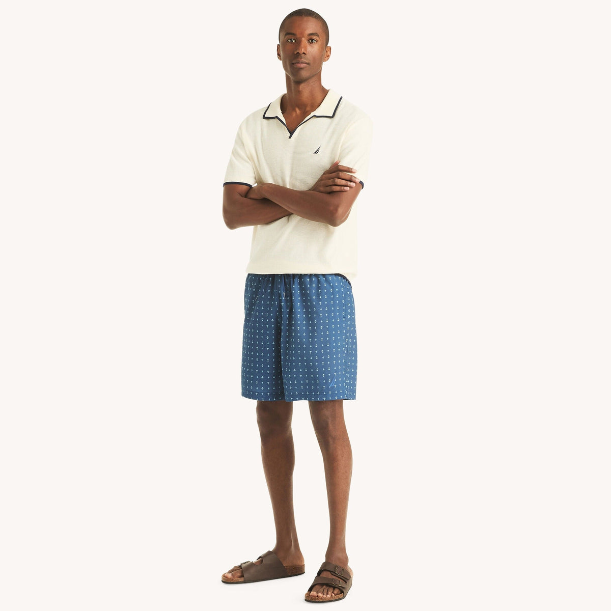 Vestido de baño de hombre con estampado
