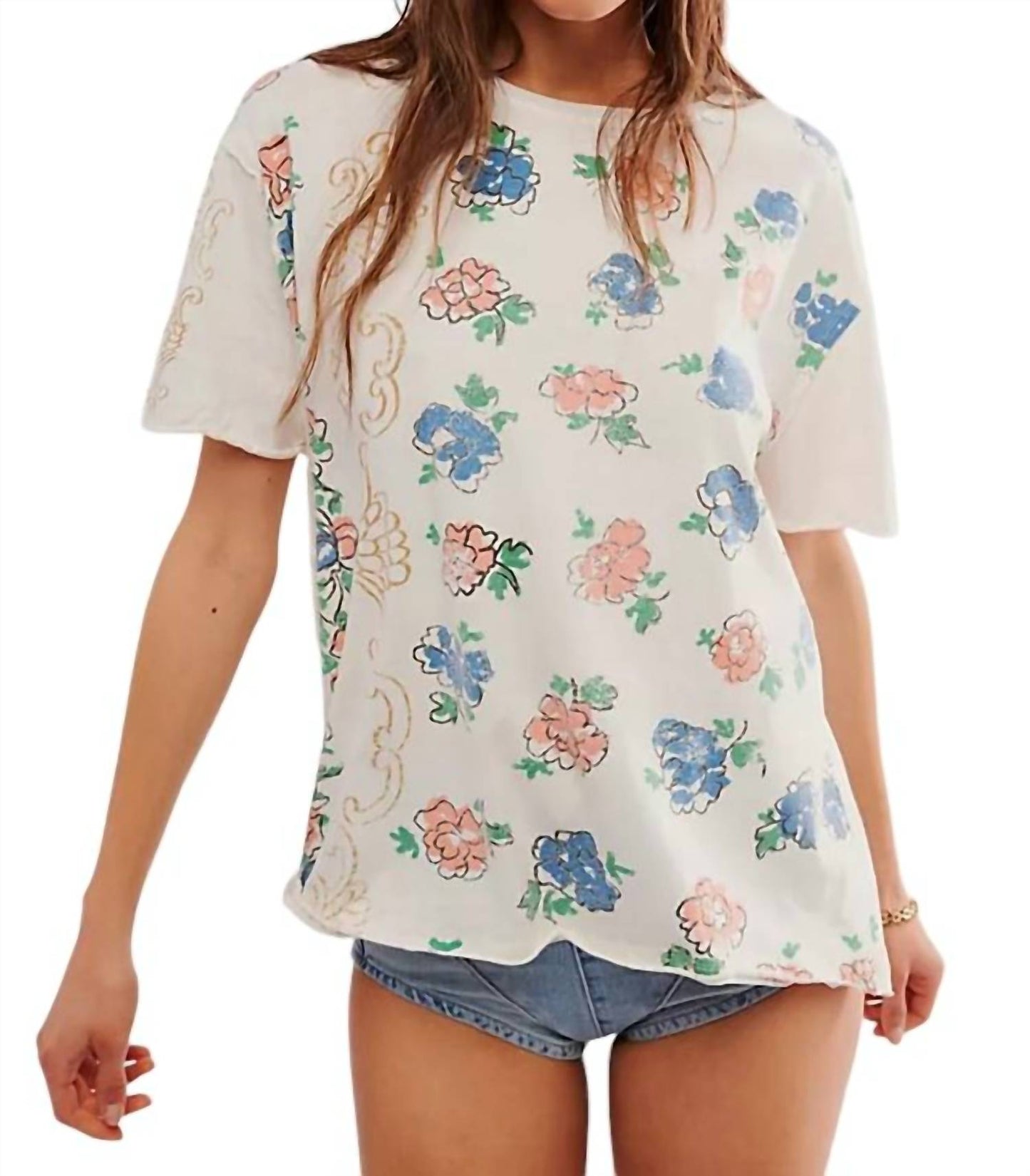 Camiseta color marfil