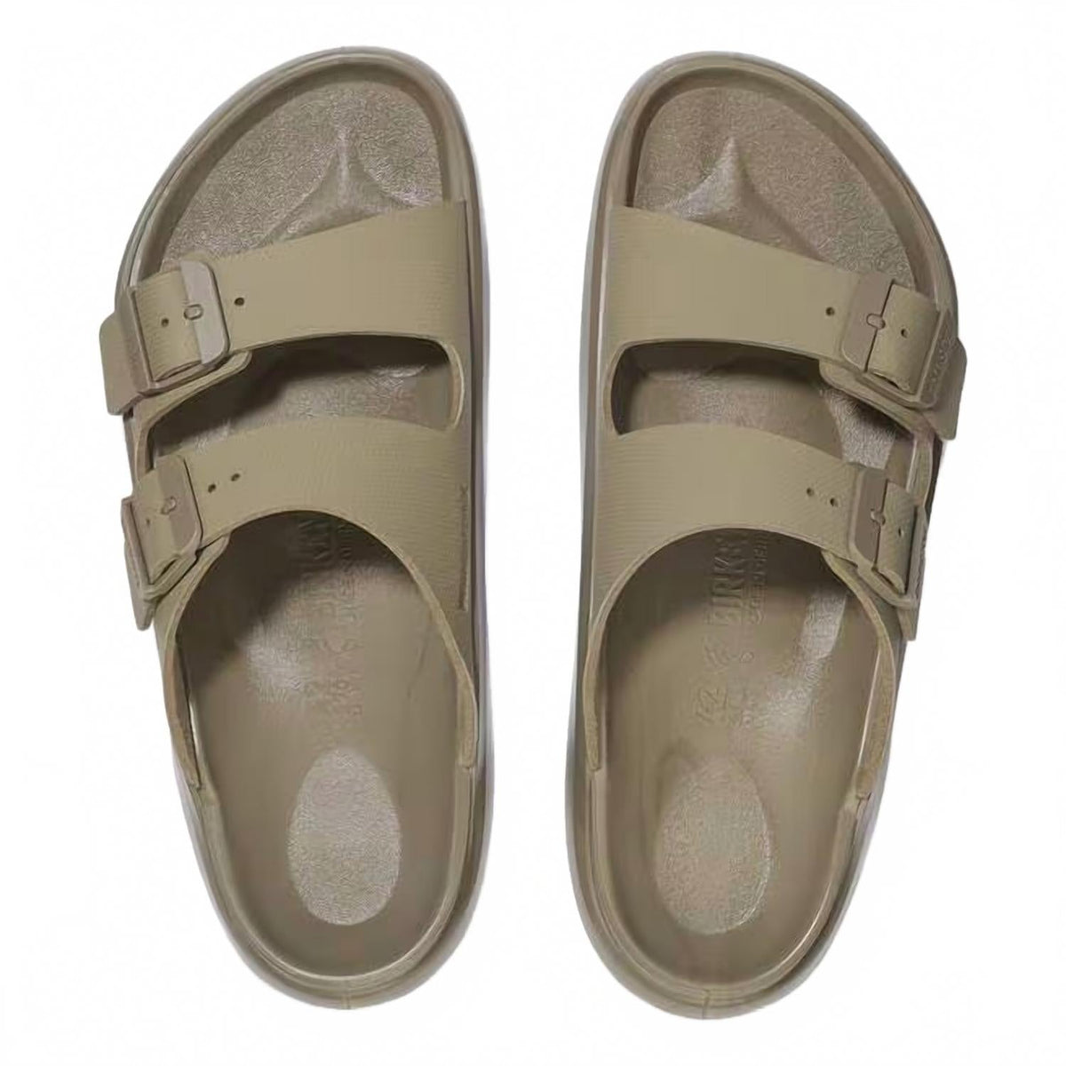 Sandalias de hombre color caqui