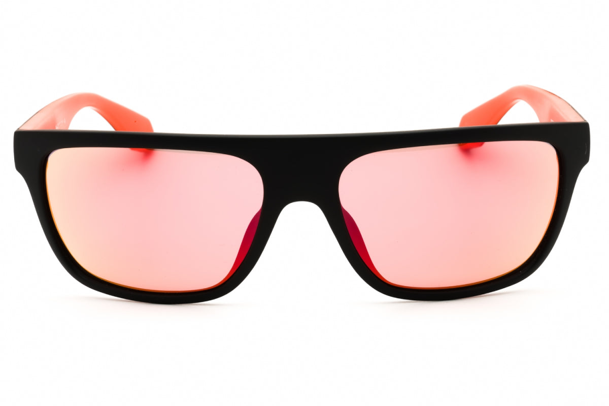 Gafas color negro y vinotinto