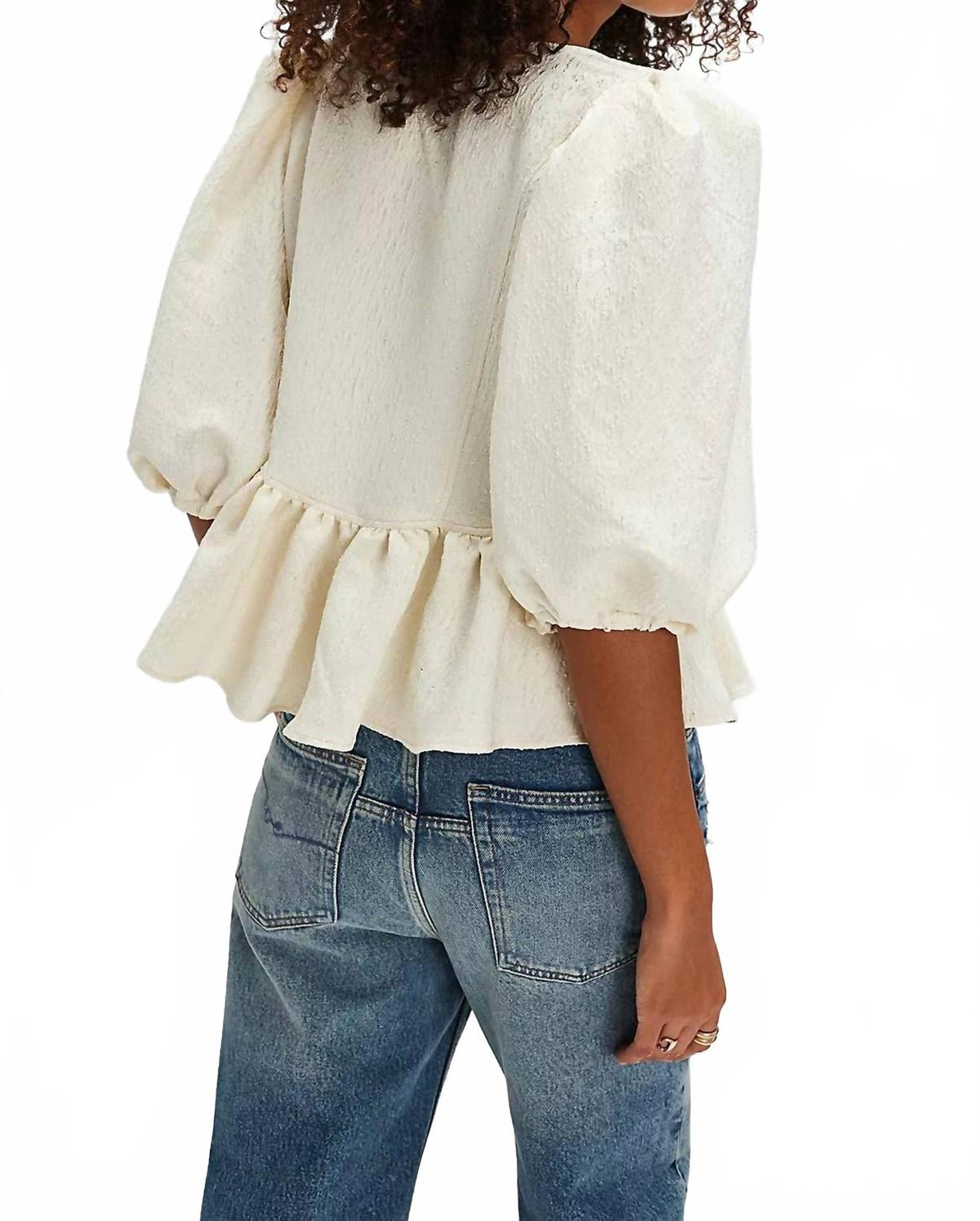 Top color blanco