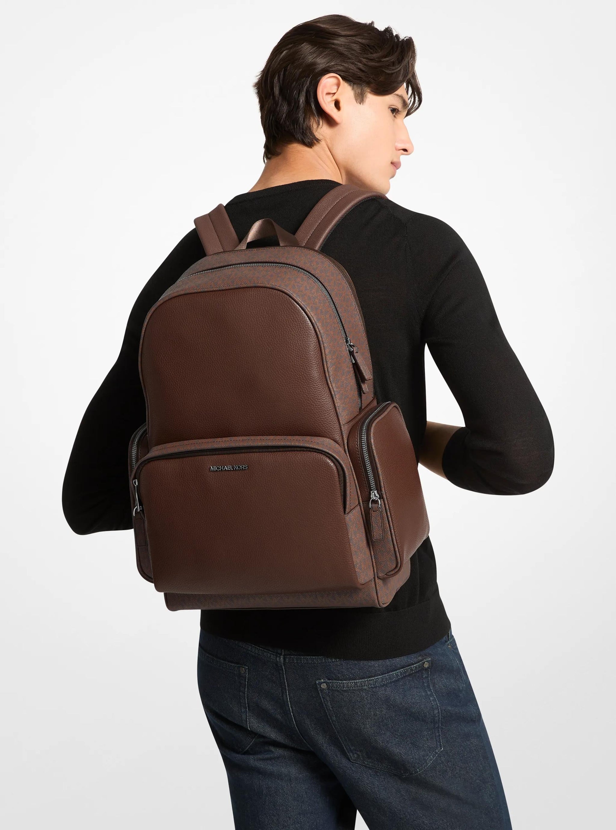 Morral de cuero