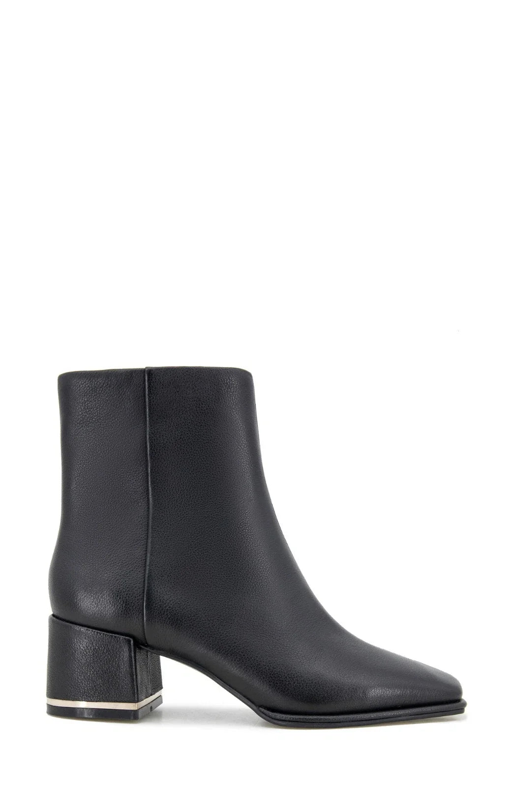 Botines de mujer de cuero color negro