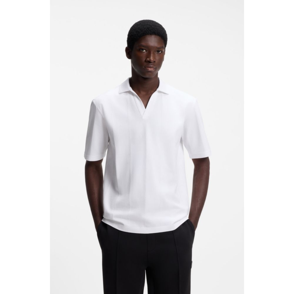 Polo de algodón de corte amplio