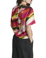DKNY Top Estampado Cuello Redondo