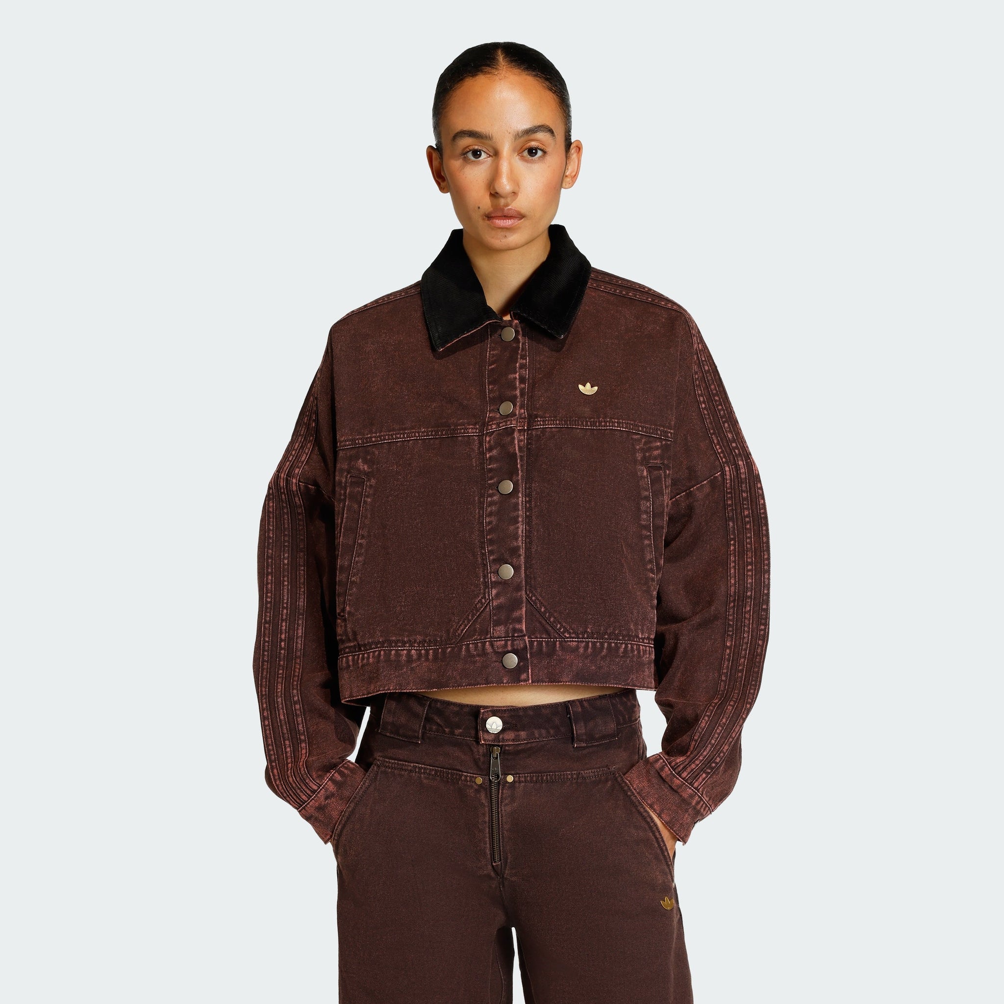 Chaqueta de mujer de lona