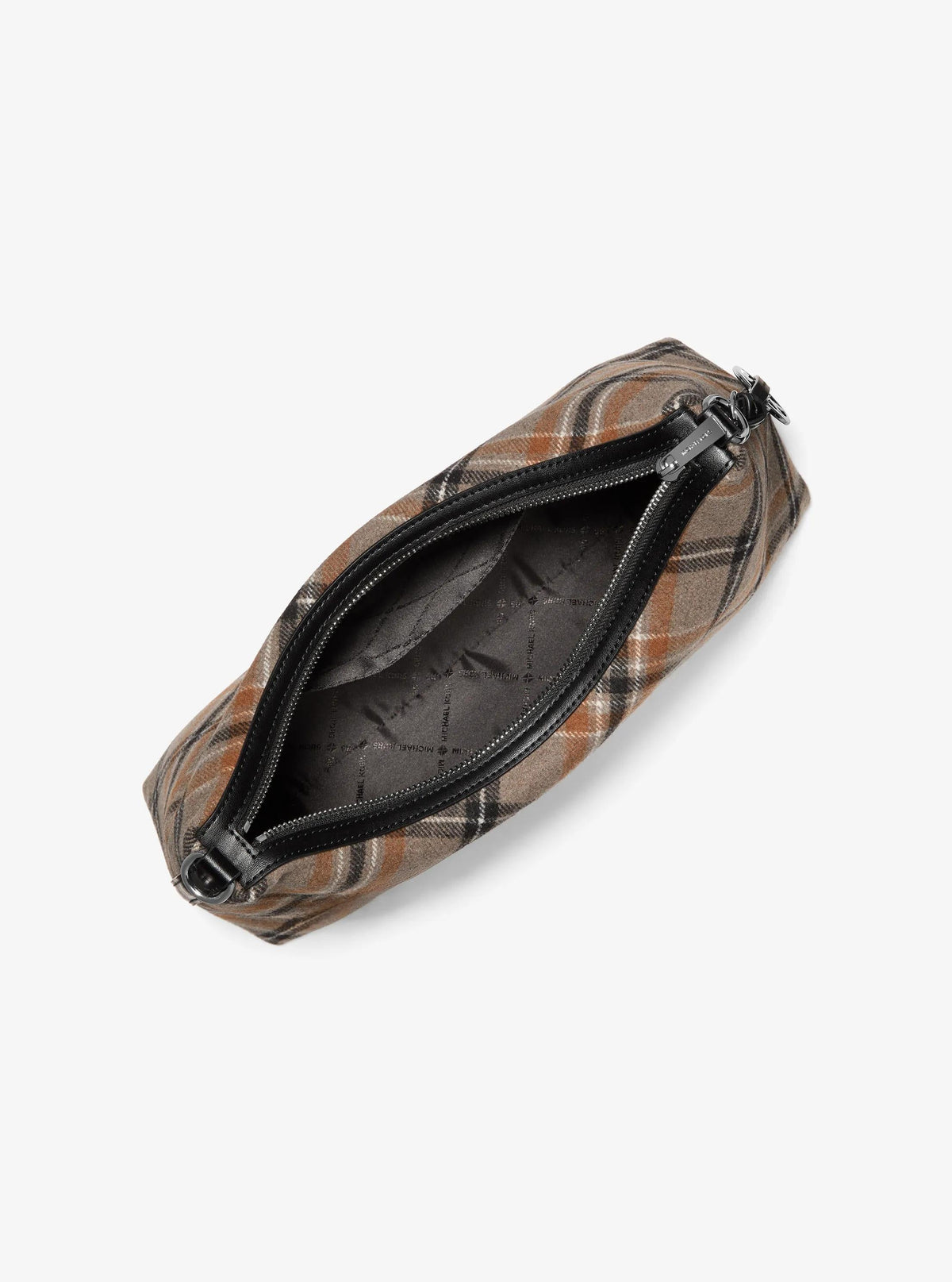 Bolso de hombro de mezcla de lana