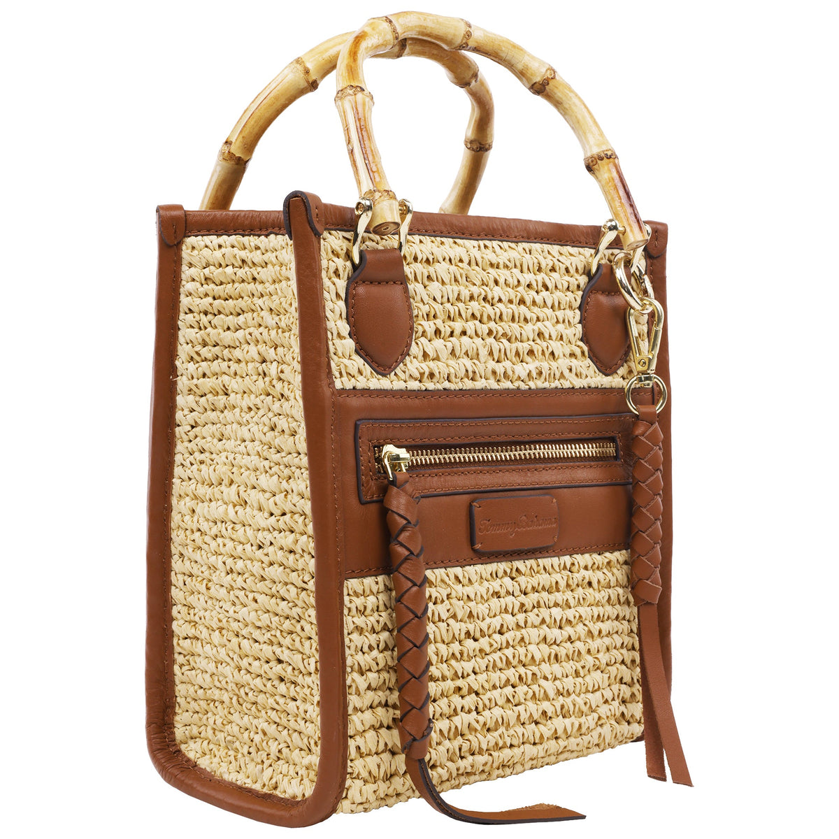 Bolso tote de cuero