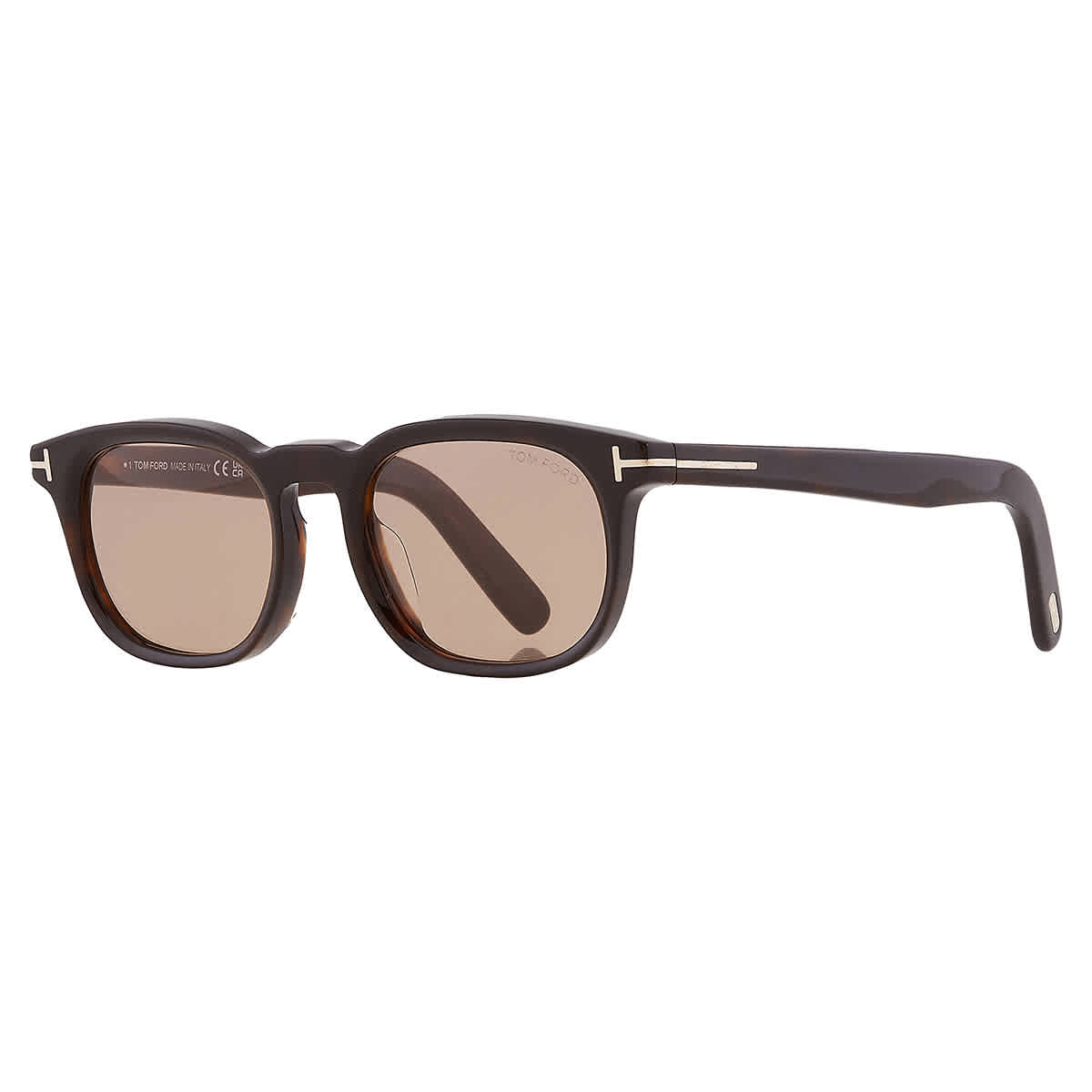 Gafas de sol de hombre de montura cuadrada color café