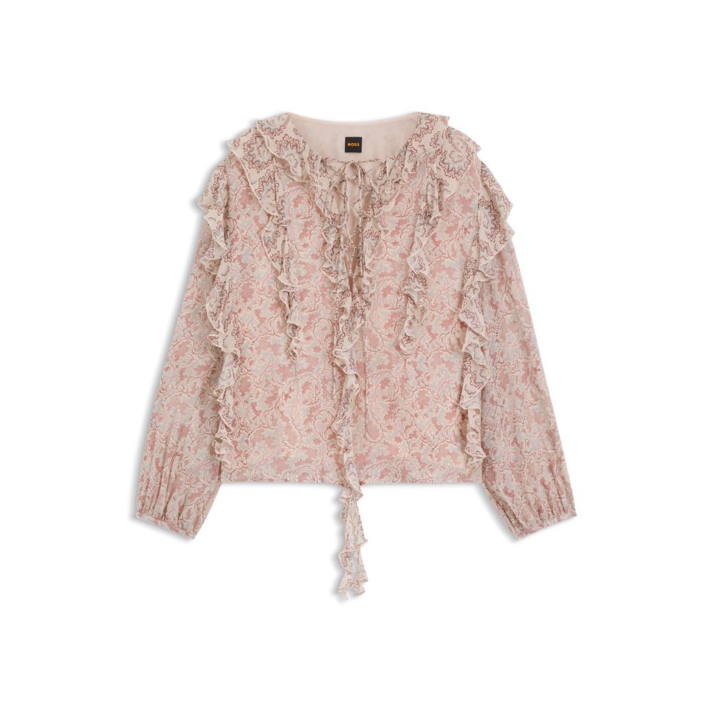 Blusa con estampado