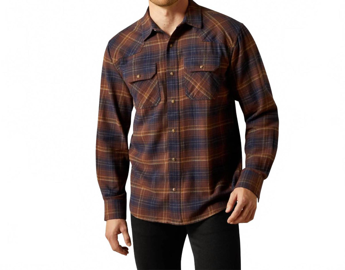 Camisa color café