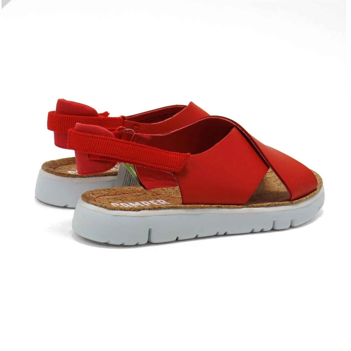 Sandalias de mujer color rojo
