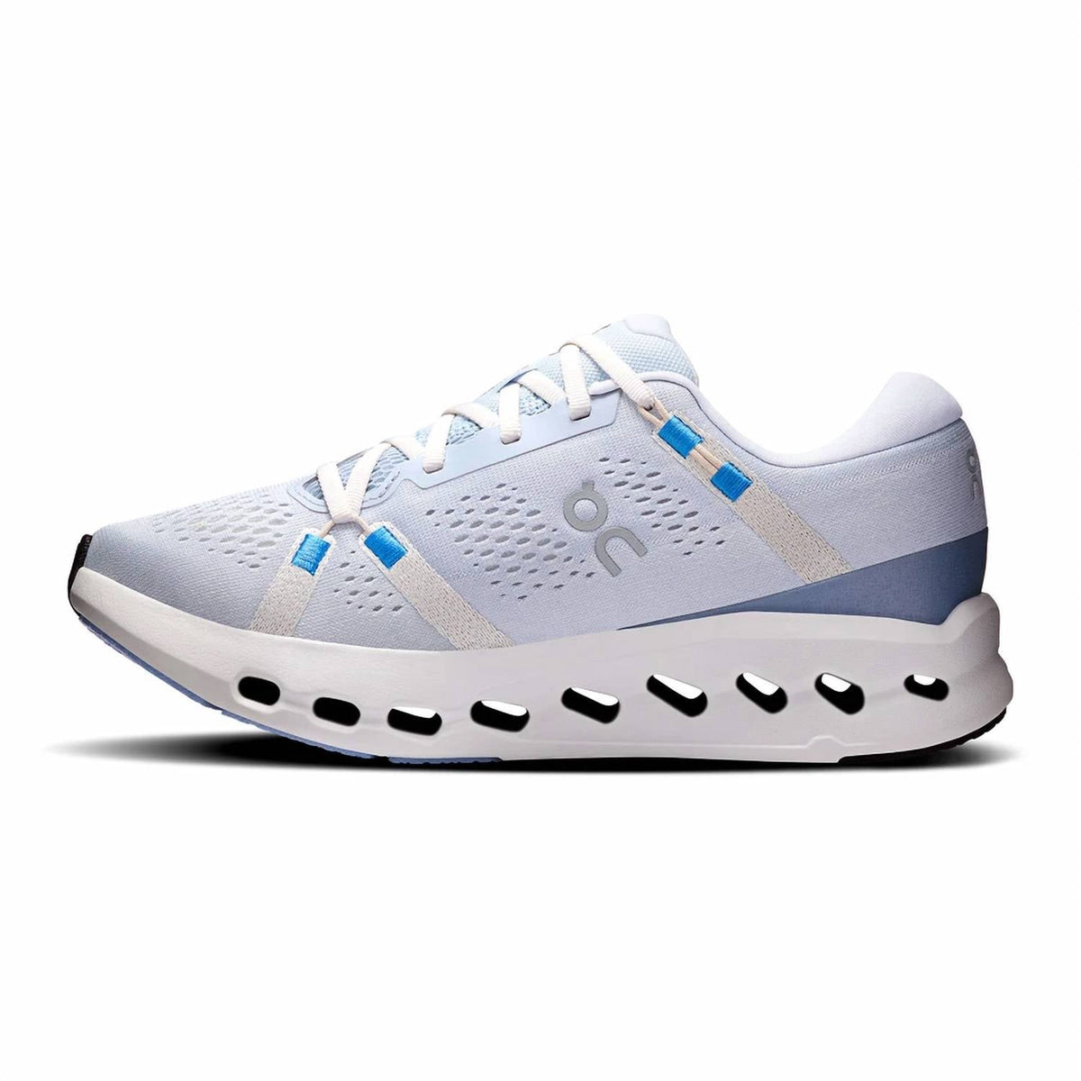 Tenis para correr de mujer color marfil
